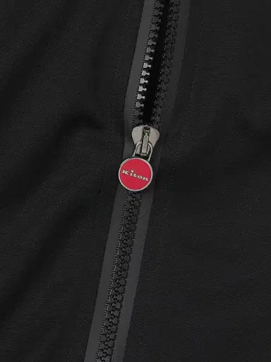 Kiton Men's Shiny Jersey Swim Jacket - Black - Size XXL | Thumbnail 6 Kiton Men's Shiny Jersey Swim Jacket - Black - Size XXL | Thumbnail 6