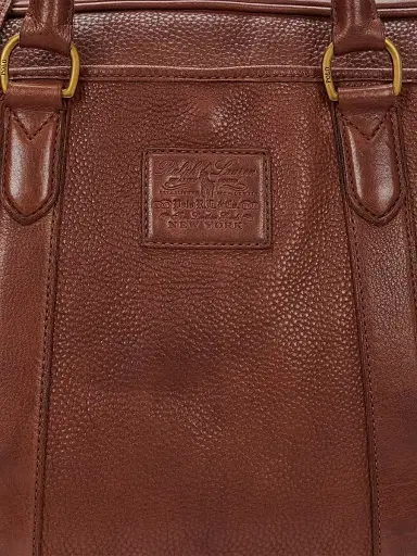 Polo Ralph Lauren Men's Heri Leather Messenger Bag | Thumbnail 5 Polo Ralph Lauren Men's Heri Leather Messenger Bag | Thumbnail 5