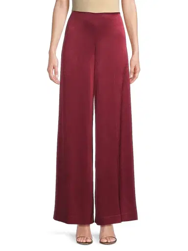 Ungaro Women's Kai Satin Wide-Leg Pants | Thumbnail 3 Ungaro Women's Kai Satin Wide-Leg Pants | Thumbnail 3