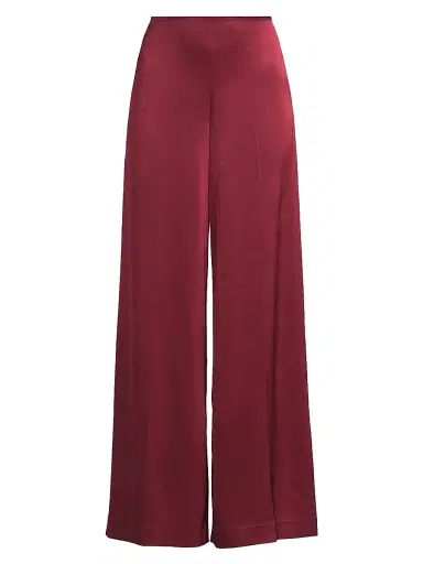 Ungaro Women's Kai Satin Wide-Leg Pants | Thumbnail 1 Ungaro Women's Kai Satin Wide-Leg Pants | Thumbnail 1