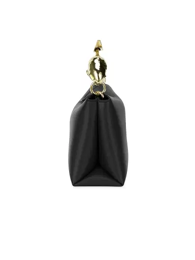 Erdem Women's Bloom Medium Leather Top Handle Bag - Black | Thumbnail 5 Erdem Women's Bloom Medium Leather Top Handle Bag - Black | Thumbnail 5
