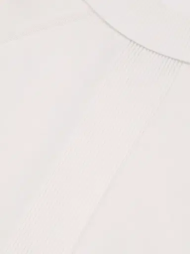 Reiss Men's Clinton Long-Sleeve Polo Shirt - White | Thumbnail 5 Reiss Men's Clinton Long-Sleeve Polo Shirt - White | Thumbnail 5