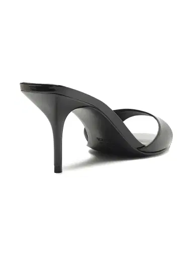 Schutz Women's Elodie 75MM Patent Leather Sandals - Black | Thumbnail 3 Schutz Women's Elodie 75MM Patent Leather Sandals - Black | Thumbnail 3
