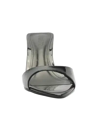 Schutz Women's Elodie 75MM Patent Leather Sandals - Black | Thumbnail 5 Schutz Women's Elodie 75MM Patent Leather Sandals - Black | Thumbnail 5