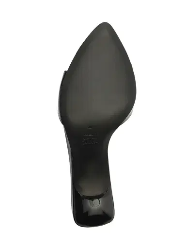 Schutz Women's Elodie 75MM Patent Leather Sandals - Black | Thumbnail 7 Schutz Women's Elodie 75MM Patent Leather Sandals - Black | Thumbnail 7