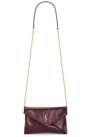 Saint Laurent Small Pouch On Chain | Thumbnail 1 Saint Laurent Small Pouch On Chain | Thumbnail 1