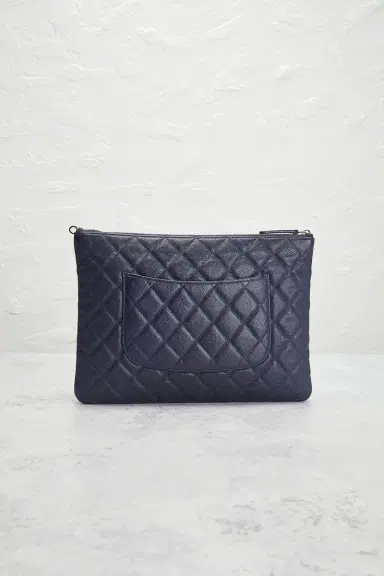 chanel Chanel Caviar Clutch | Thumbnail 3 chanel Chanel Caviar Clutch | Thumbnail 3