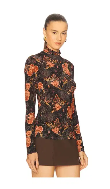 Ulla Johnson Aurelia Turtleneck Top | Thumbnail 2 Ulla Johnson Aurelia Turtleneck Top | Thumbnail 2