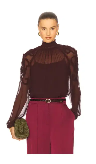 Ulla Johnson Magdalena Long Sleeve Blouse | Thumbnail 1 Ulla Johnson Magdalena Long Sleeve Blouse | Thumbnail 1