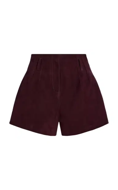 The Frankie Shop Lise Suede Shorts | Thumbnail 1 The Frankie Shop Lise Suede Shorts | Thumbnail 1