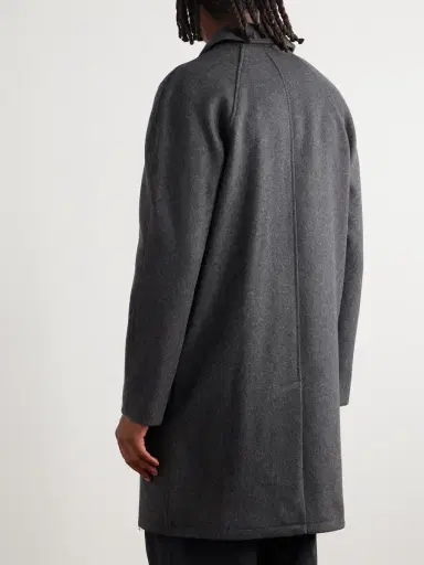 A.P.C. Auster Brushed Wool-Blend Coat - Men | Thumbnail 4 A.P.C. Auster Brushed Wool-Blend Coat - Men | Thumbnail 4