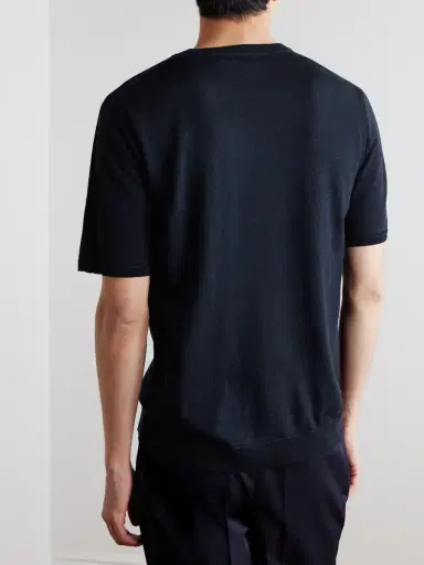 MR P. Ribbed Merino Wool T-Shirt - Men | Thumbnail 3 MR P. Ribbed Merino Wool T-Shirt - Men | Thumbnail 3