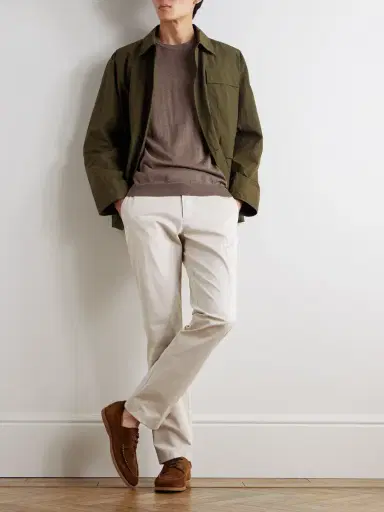 MR P. Ribbed Merino Wool T-Shirt - Men | Thumbnail 2 MR P. Ribbed Merino Wool T-Shirt - Men | Thumbnail 2