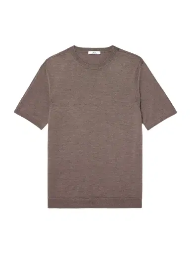 MR P. Ribbed Merino Wool T-Shirt - Men | Thumbnail 1 MR P. Ribbed Merino Wool T-Shirt - Men | Thumbnail 1