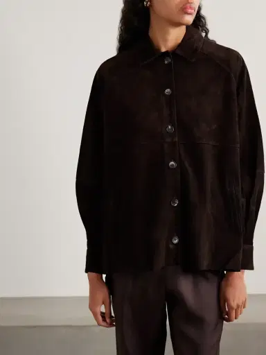 Staud Josette Suede Jacket | Thumbnail 3 Staud Josette Suede Jacket | Thumbnail 3
