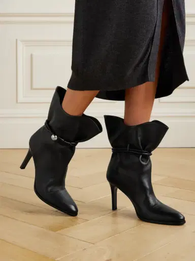 Isabel Marant Lolya Embellished Leather Ankle Boots | Thumbnail 2 Isabel Marant Lolya Embellished Leather Ankle Boots | Thumbnail 2