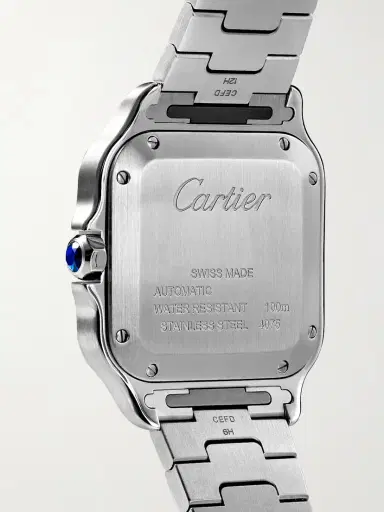 Cartier Santos De Automatic Stainless Steel And 18-karat Gold Watch | Thumbnail 4 Cartier Santos De Automatic Stainless Steel And 18-karat Gold Watch | Thumbnail 4