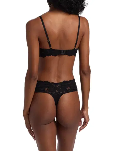 Cosabella Women's Romanza Lace Balconette Bra - Black | Thumbnail 4 Cosabella Women's Romanza Lace Balconette Bra - Black | Thumbnail 4