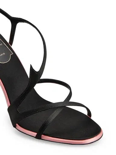 Roger Vivier Women's Epine 0MM Strappy Sandals - Nero | Thumbnail 7 Roger Vivier Women's Epine 0MM Strappy Sandals - Nero | Thumbnail 7