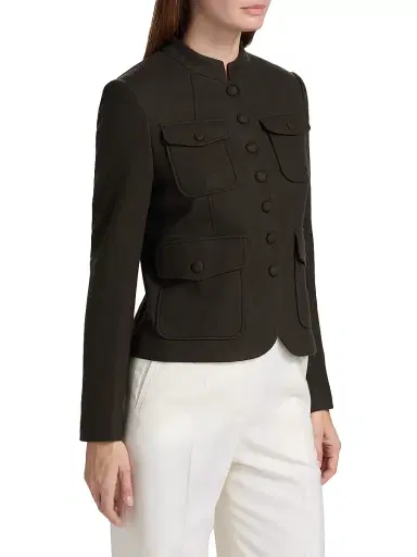rag & bone Women's Mercer Wool Single-Breasted Blazer | Thumbnail 4 rag & bone Women's Mercer Wool Single-Breasted Blazer | Thumbnail 4