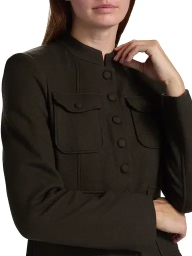 rag & bone Women's Mercer Wool Single-Breasted Blazer | Thumbnail 6 rag & bone Women's Mercer Wool Single-Breasted Blazer | Thumbnail 6