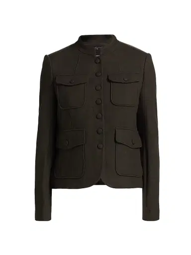 rag & bone Women's Mercer Wool Single-Breasted Blazer | Thumbnail 1 rag & bone Women's Mercer Wool Single-Breasted Blazer | Thumbnail 1