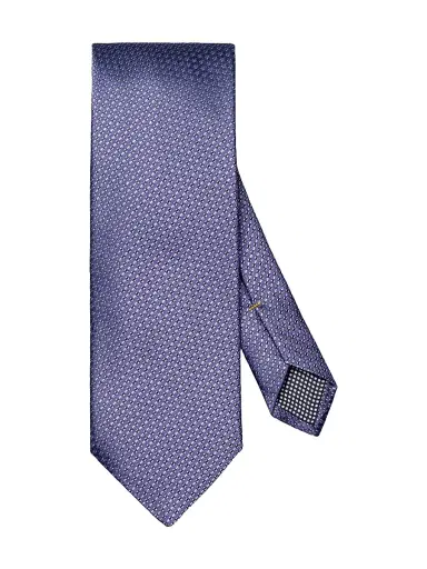 Eton Men's Semi-Solid Woven Silk Tie - Purple | Thumbnail 1 Eton Men's Semi-Solid Woven Silk Tie - Purple | Thumbnail 1