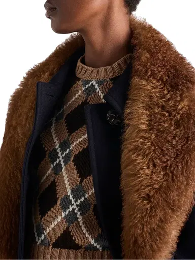 Prada Women's Cashmere Crewneck Sweater - Brown | Thumbnail 6 Prada Women's Cashmere Crewneck Sweater - Brown | Thumbnail 6