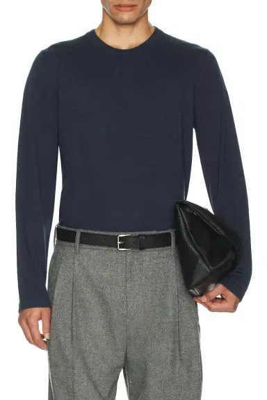 SIMKHAI Peter Long Sleeve Pullover Sweater | Thumbnail 3 SIMKHAI Peter Long Sleeve Pullover Sweater | Thumbnail 3