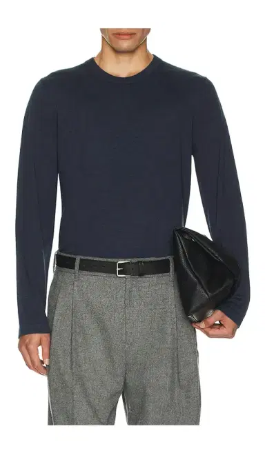 SIMKHAI Peter Long Sleeve Pullover Sweater | Thumbnail 1 SIMKHAI Peter Long Sleeve Pullover Sweater | Thumbnail 1