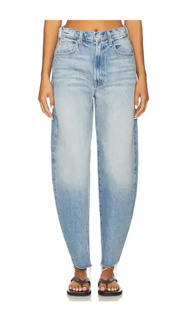 MOTHER The Fangirl Hover Fray Jeans | Thumbnail 1 MOTHER The Fangirl Hover Fray Jeans | Thumbnail 1