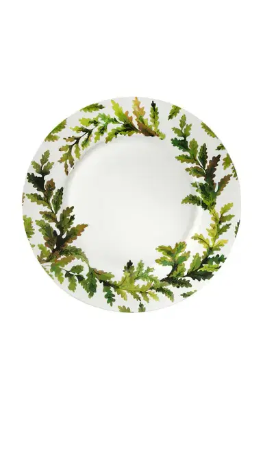 Chefanie Green Leaves Dinner Plate | Thumbnail 1 Chefanie Green Leaves Dinner Plate | Thumbnail 1