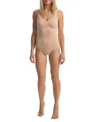 Commando Women's Butter Soft Support Sleeveless Bodysuit - Beige - Size XL | Thumbnail 2 Commando Women's Butter Soft Support Sleeveless Bodysuit - Beige - Size XL | Thumbnail 2
