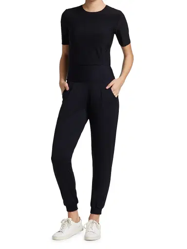 Commando Women's Butter Cropped T-Shirt - Black - Size XL | Thumbnail 2 Commando Women's Butter Cropped T-Shirt - Black - Size XL | Thumbnail 2