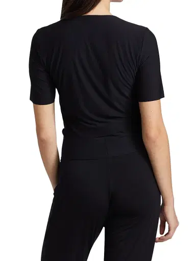Commando Women's Butter Cropped T-Shirt - Black - Size XL | Thumbnail 5 Commando Women's Butter Cropped T-Shirt - Black - Size XL | Thumbnail 5