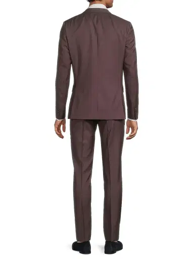 Paul Smith Men's Soho Fit Wool Suit - Purple | Thumbnail 5 Paul Smith Men's Soho Fit Wool Suit - Purple | Thumbnail 5