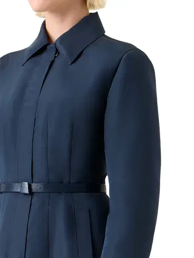 Akris Women's Ottoman Silk Belted Shirtdress | Thumbnail 5 Akris Women's Ottoman Silk Belted Shirtdress | Thumbnail 5