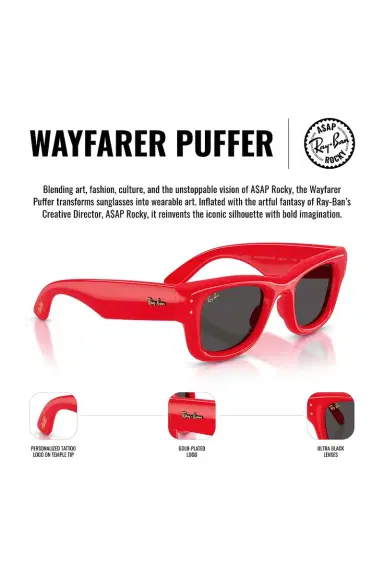 Ray-Ban x A$ap Rocky Wayfarer Puffer | Thumbnail 6 Ray-Ban x A$ap Rocky Wayfarer Puffer | Thumbnail 6