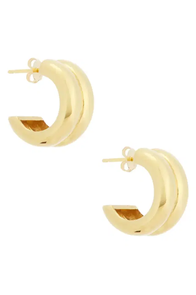 AGMES Giulia Hoop Earrings