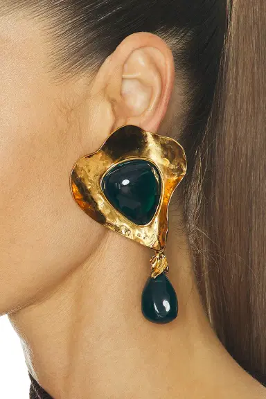Saint Laurent Drop Earrings | Thumbnail 2 Saint Laurent Drop Earrings | Thumbnail 2