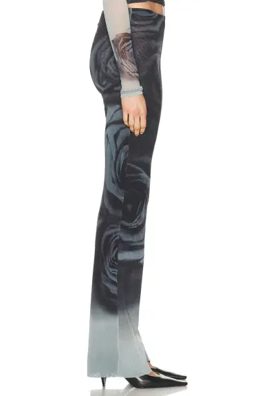 Jean Paul Gaultier Blurry Roses Printed Straight Trouser | Thumbnail 2 Jean Paul Gaultier Blurry Roses Printed Straight Trouser | Thumbnail 2