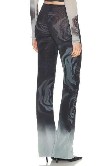 Jean Paul Gaultier Blurry Roses Printed Straight Trouser | Thumbnail 4 Jean Paul Gaultier Blurry Roses Printed Straight Trouser | Thumbnail 4