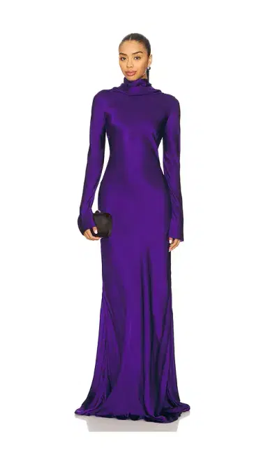 Alejandra Alonso Rojas Maxi Cowl Back Dress | Thumbnail 1 Alejandra Alonso Rojas Maxi Cowl Back Dress | Thumbnail 1