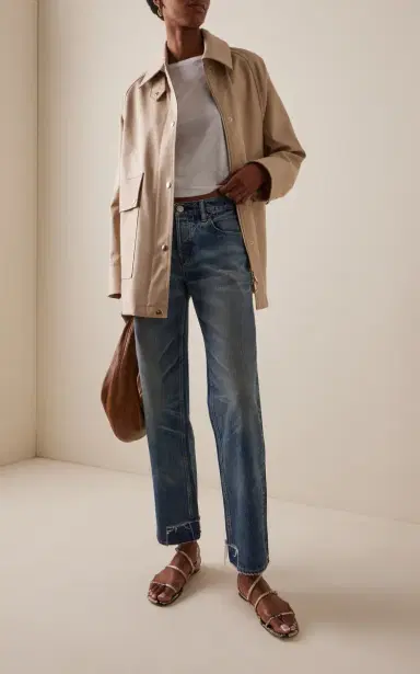 Moussy Vintage Maytown Low-Rise Straight-Leg Jeans | Thumbnail 2 Moussy Vintage Maytown Low-Rise Straight-Leg Jeans | Thumbnail 2