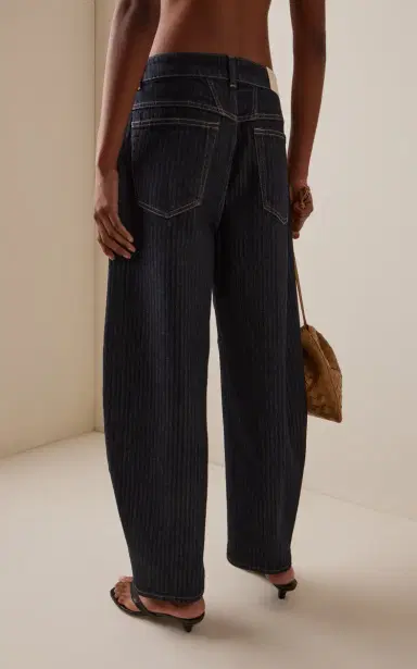 CLOSED Jazzie Herringbone Stretch Mid-Rise Barrel Jeans | Thumbnail 4 CLOSED Jazzie Herringbone Stretch Mid-Rise Barrel Jeans | Thumbnail 4