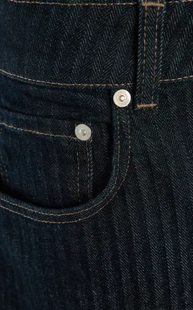 CLOSED Jazzie Herringbone Stretch Mid-Rise Barrel Jeans | Thumbnail 5 CLOSED Jazzie Herringbone Stretch Mid-Rise Barrel Jeans | Thumbnail 5