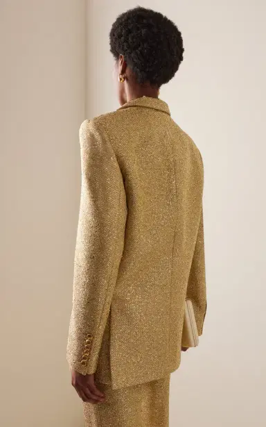 Sergio Hudson Sequined Blazer | Thumbnail 4 Sergio Hudson Sequined Blazer | Thumbnail 4