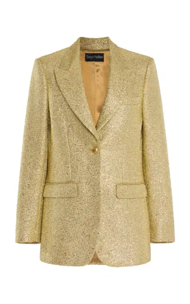 Sergio Hudson Sequined Blazer | Thumbnail 1 Sergio Hudson Sequined Blazer | Thumbnail 1