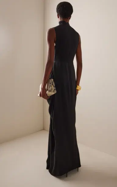 Stella McCartney Draped Satin Gown | Thumbnail 4 Stella McCartney Draped Satin Gown | Thumbnail 4