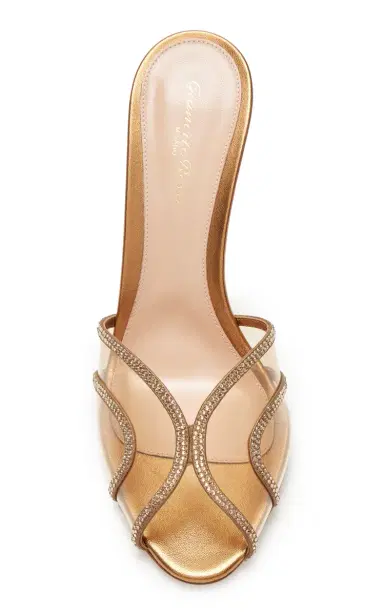 Gianvito Rossi Crystal PVC Mules | Thumbnail 3 Gianvito Rossi Crystal PVC Mules | Thumbnail 3
